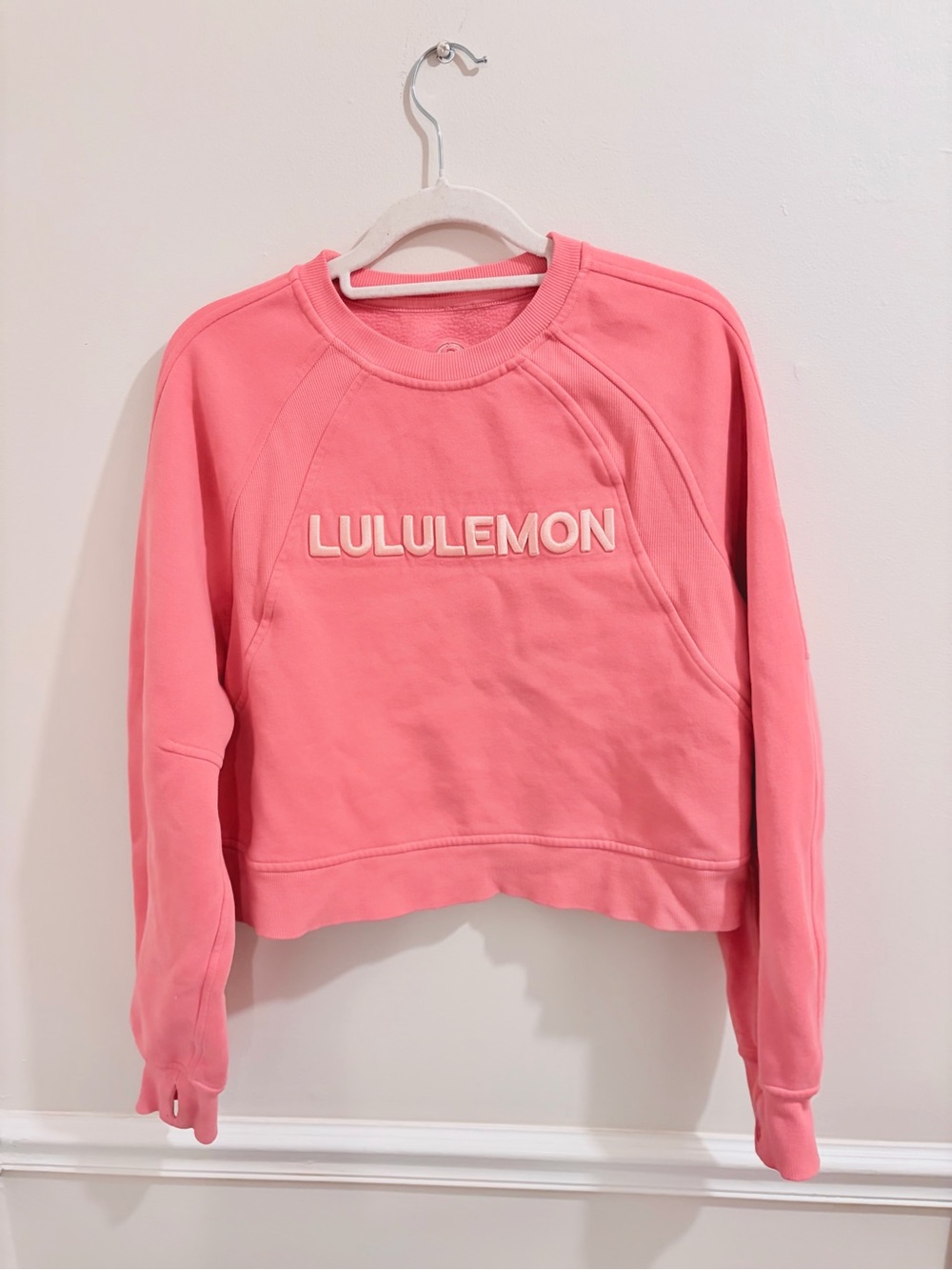 lululemon wordmark scuba sweatshirt
